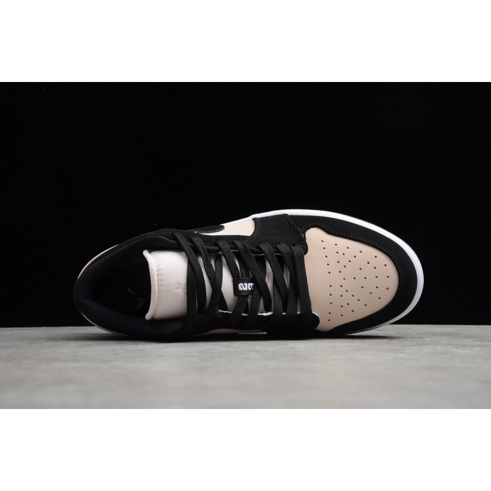AIR JORDAN 1 LOW BLACK/GUAVA ICE-SAIL