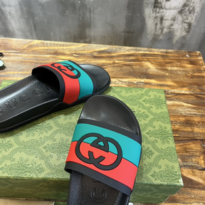 Gucci Slide Preta Baixa
