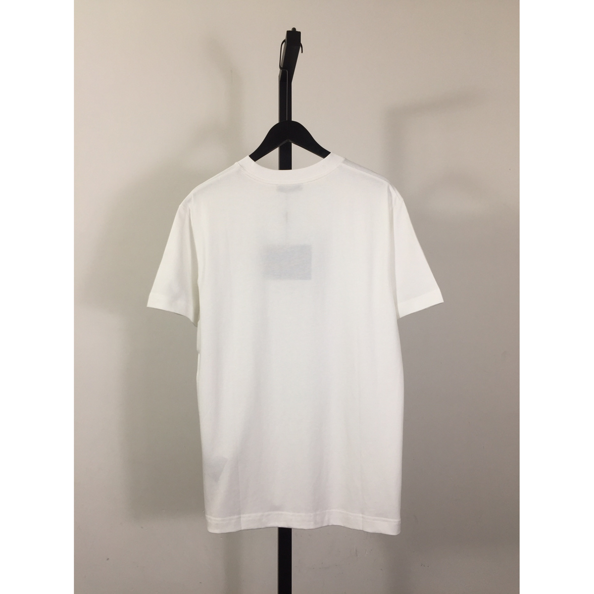 Camisa Prada em algodão Estampada Logotipo Branca