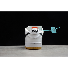SB DUNK LOW ORANGE LABEL WHITE