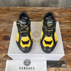 Tênis Versace Galaxia Preto/Amarelo