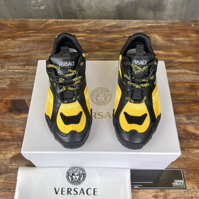 Tênis Versace Galaxia Preto/Amarelo
