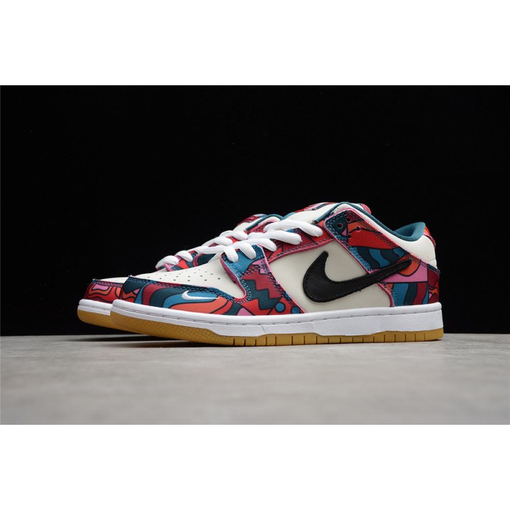 PARRA X DUNK LOW PRO SB ABSTRACT ART FIRE PINK