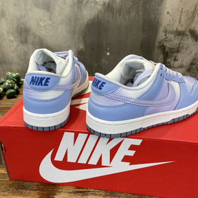 Nike Dunk Low White Blue Airbrush