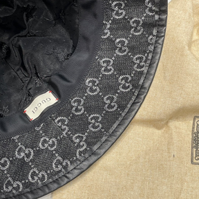 Bucket Gucci GG Canvas Preto