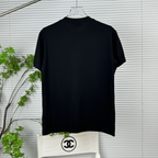 Camisa Valentino de algodão com estampa VLTN Preto