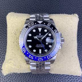 Rolex GMT Master II Prata/Preto e Azul