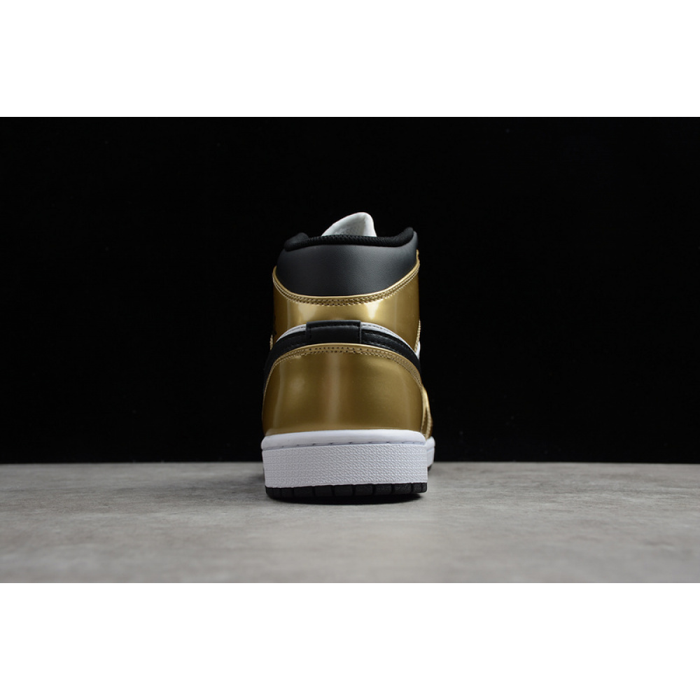 AIR JORDAN 1 MID SE METALLIC GOLD