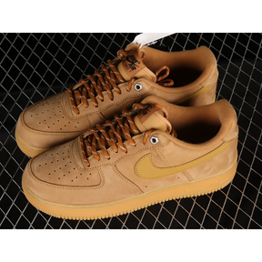 AIR FORCE 1 07 WB AF1 FLAX/GUM LIGHT BROWN/BLACK/WHEAT