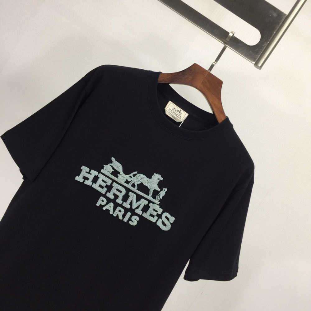 Camisa Hermès Tshirt Preta