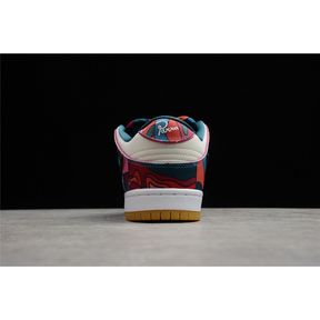 PARRA X DUNK LOW PRO SB ABSTRACT ART FIRE PINK