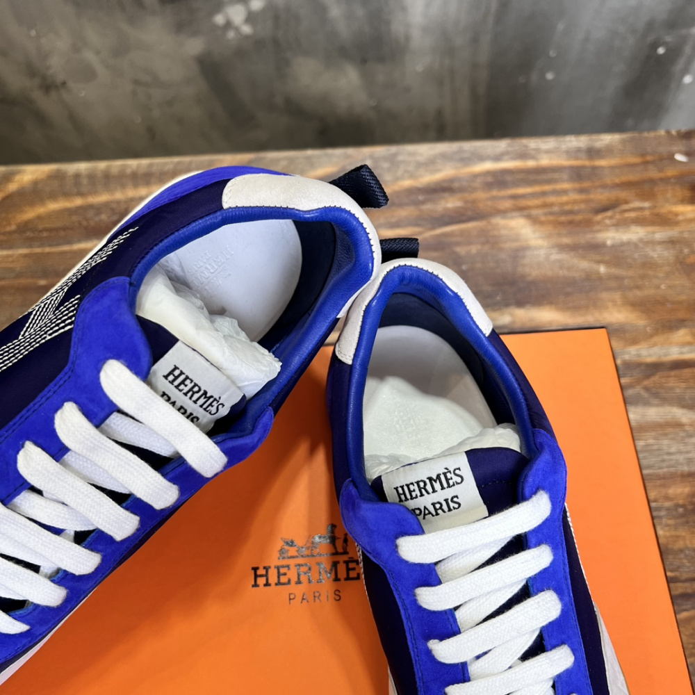 Tênis Hermès Course Azul