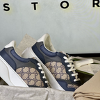 Tênis Gucci GG Supreme Bege/Azul