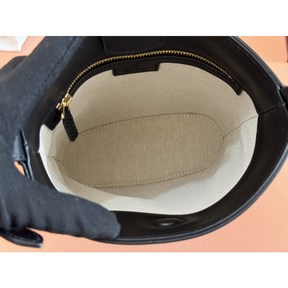 Bolsa Gucci 73 Mini Bucket Bag Preta NEW 2025 18.5x20x8.5cm
