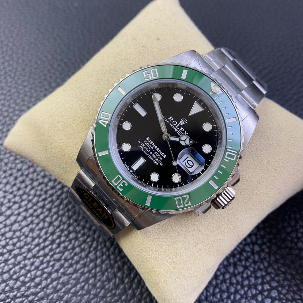 Rolex Submariner Preto/Verde