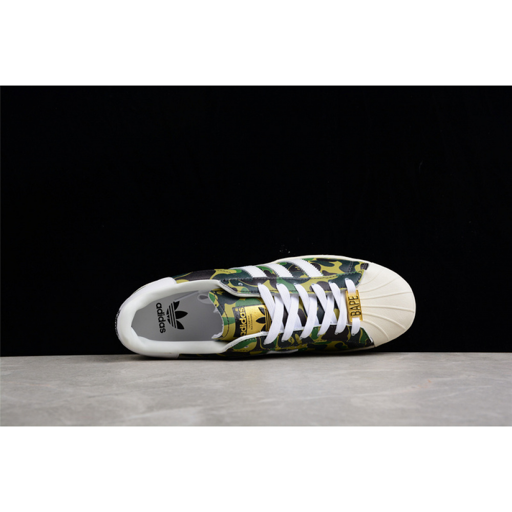 BAPE X ADIDAS SUPERSTAR 80S ABC CAMO