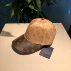 Boné Louis Vuitton Monogram Bege