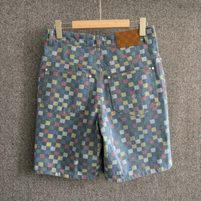 Bermuda com Cambraia Damier Louis Vuitton LV