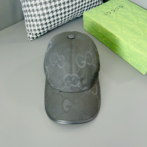 Boné Gucci Jumbo GG Preto