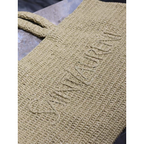Bolsa Saint Laurent YSL Tote em Ráfia 41x50×43×17cm