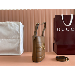 Bolsa Gucci 73 Mini Bucket Bag Caramelo NEW 2025 18.5x20x8.5cm