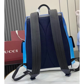 Mochila Gucci Chroma Azul 35x46x12cm
