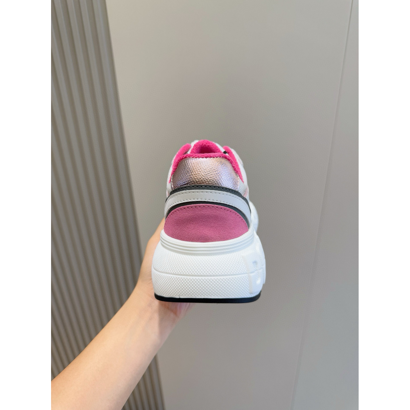 TÊNIS DOLCE & GABBANA Chunky Rosa