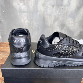 Tênis Versace Crystal Odissea Preto