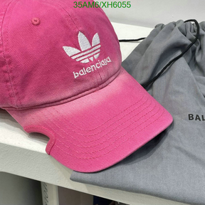 Boné Balenciaga x Adidas Rosa