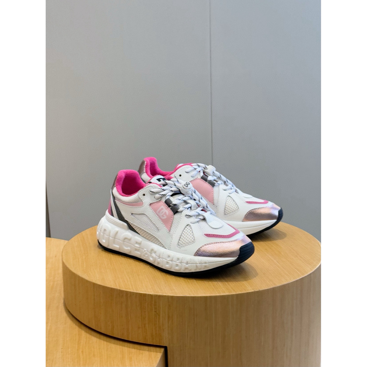 TÊNIS DOLCE & GABBANA Chunky Rosa