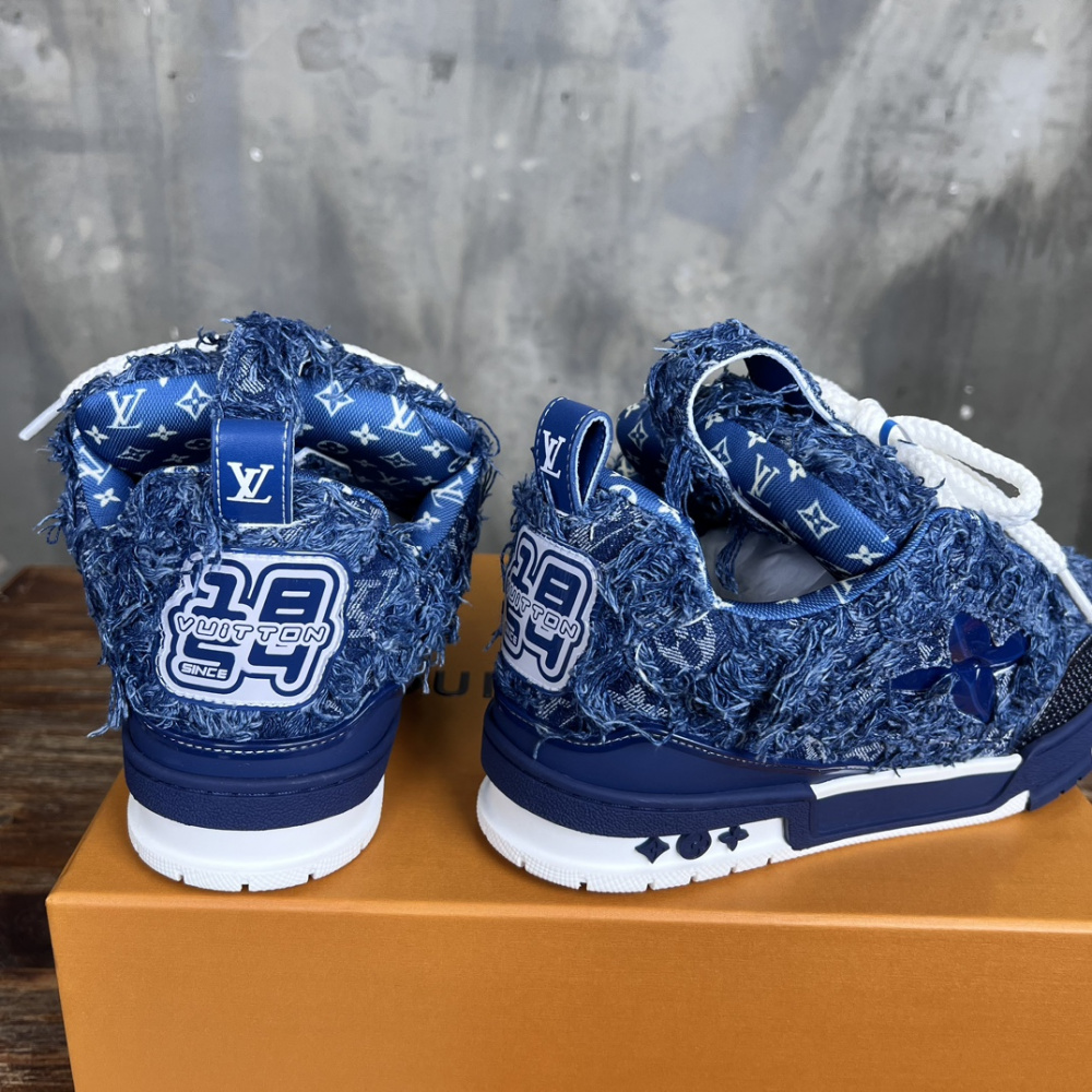 Tênis Louis Vuitton LV Skate Azul