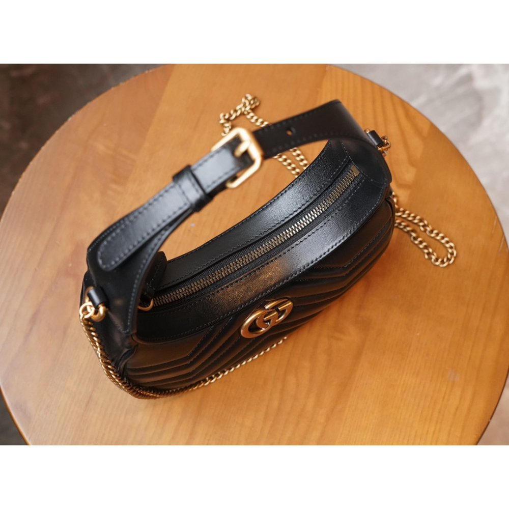 Bolsa Gucci de mão GG Marmont Mini 21.5x11x5CM (4 cores)