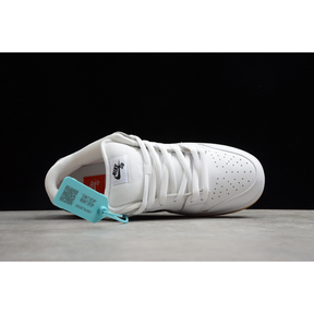 SB DUNK LOW ORANGE LABEL WHITE