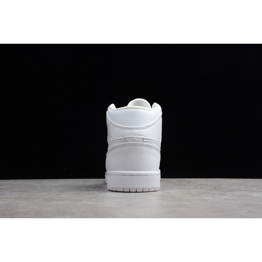 AIR JORDAN 1 MID WHITE