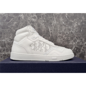 DIOR B27 HIGH WHITE CALFSKIN