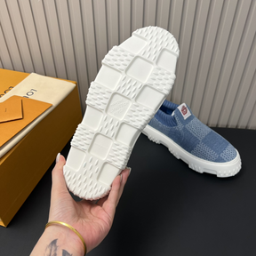 Louis Vuitton Slip-on Lv Space Lander Blue