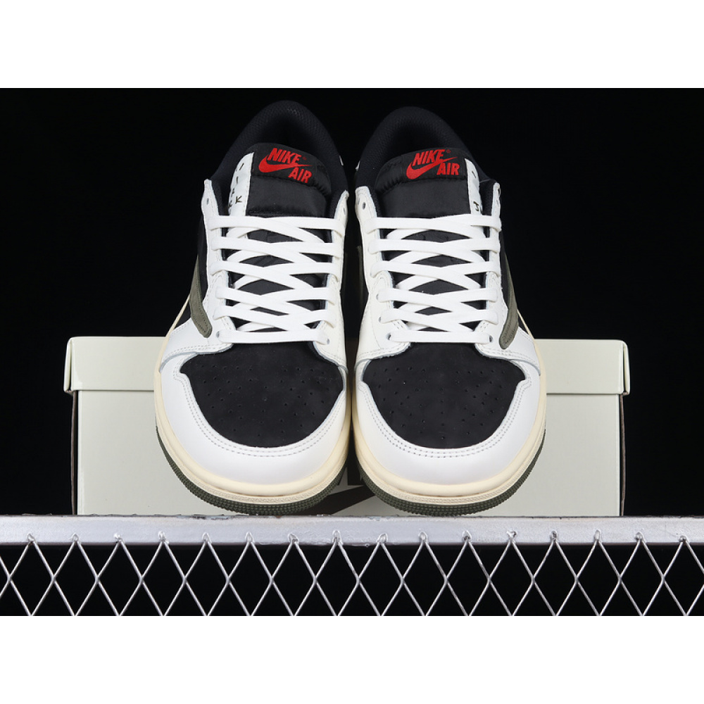 TRAVIS SCOTT X AIR JORDAN 1 LOW OG SAIL OLIVE