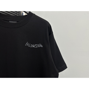 Camiseta de Algodão Balenciaga Oversize Preta