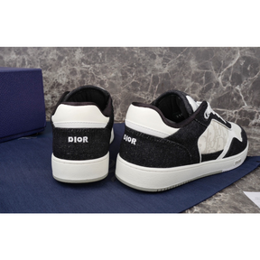 DIOR B27 LOW-TOP BLACK CALFSKIN
