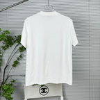 Camisa Valentino de algodão com estampa VLTN Branca