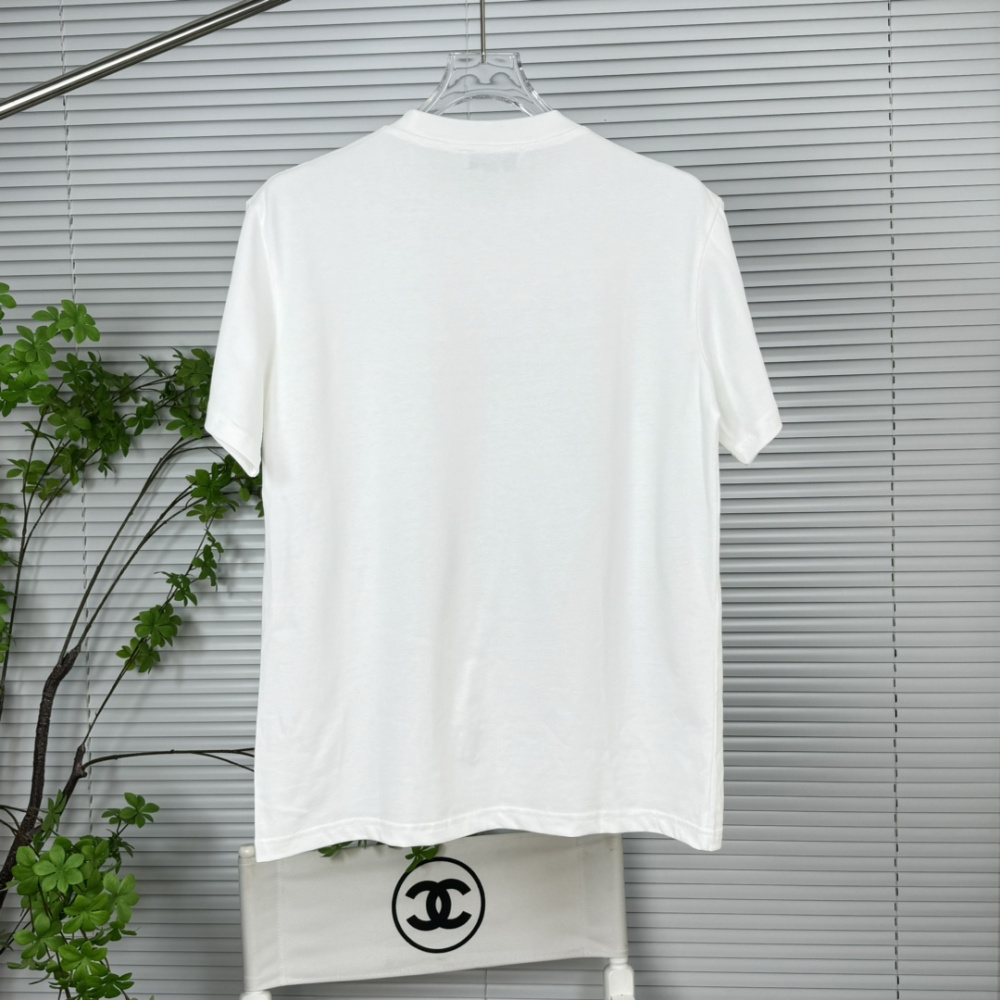 Camisa Valentino de algodão com estampa VLTN Branca