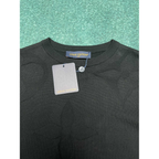 Camiseta de Algodão Louis Vuitton Monogram Macro Jersey com Efeito de Relevo