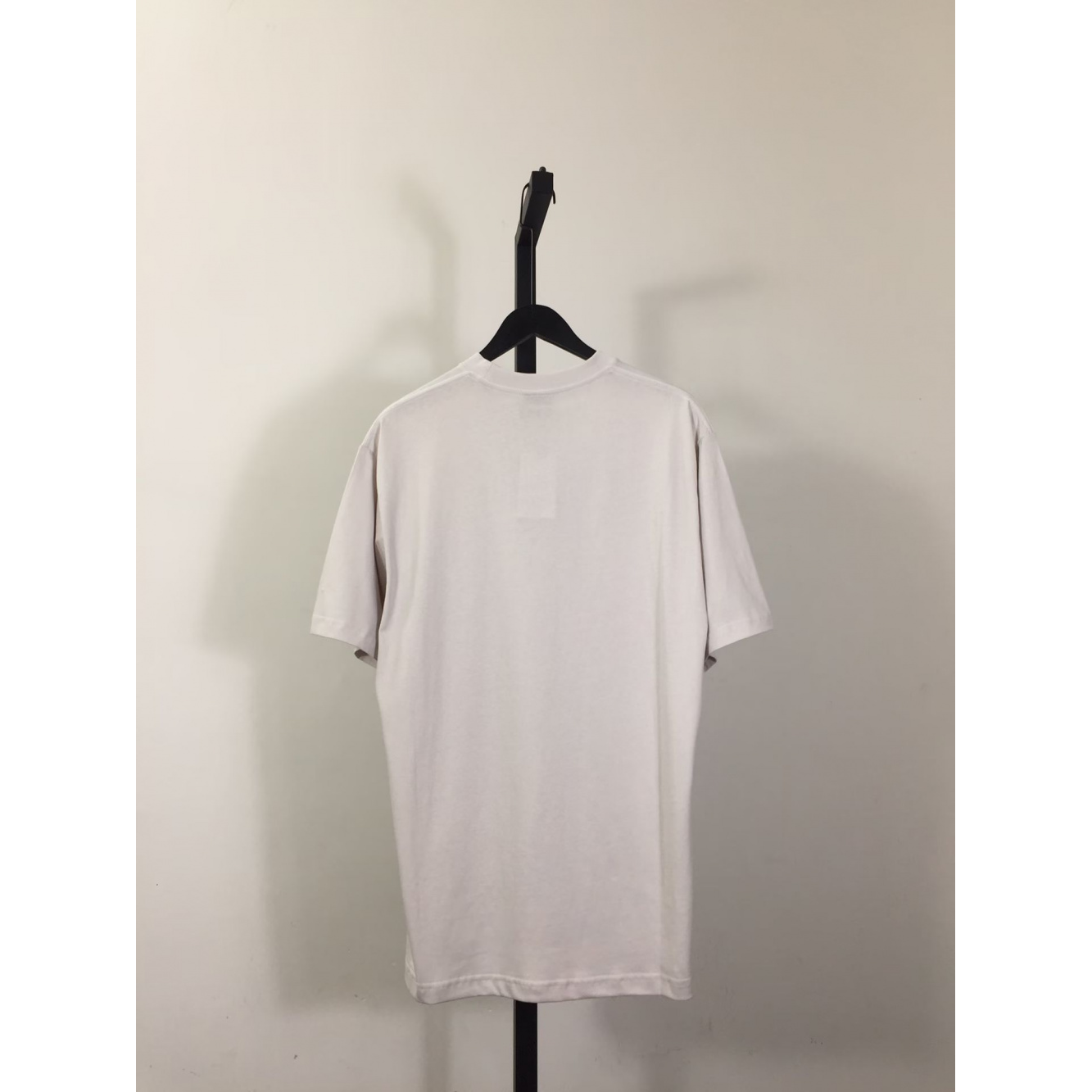 Camiseta de Algodão Balenciaga Lo_ve Fit Branca