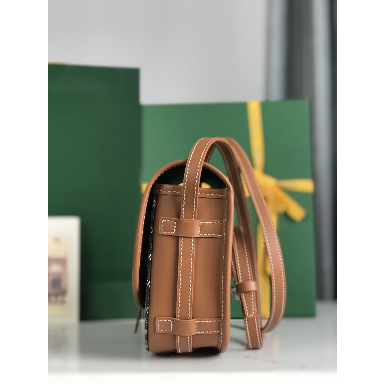 Bolsa Goyard Belvedere PM 21x16x6cm (três cores)