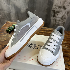 Tênis Alexander Mcqueen Skate Deck Plimsoll Cinza