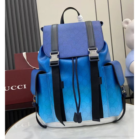 Mochila Gucci Chroma Azul 35x46x12cm