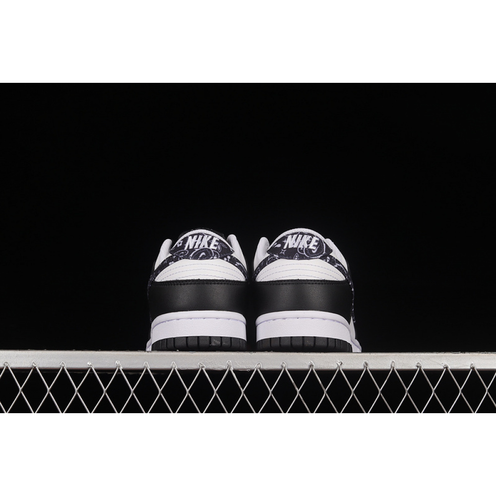 SB DUNK LOW BLACK PAISLEY BLACK