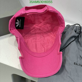 Boné Balenciaga x Adidas Rosa
