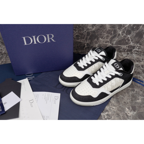 DIOR B27 LOW-TOP BLACK CALFSKIN