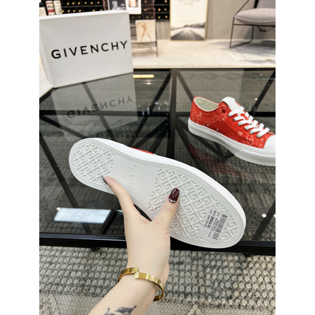 Tênis Givenchy Red